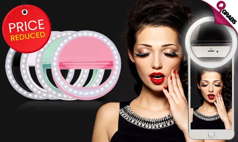 Rechargeable LED Selfie Ring Light!